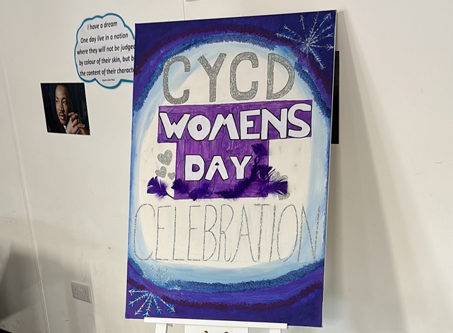 picture for projectStory: Banner titled CYCD Women's Day celebration picture for projectStory: Banner titled CYCD Women's Day celebration