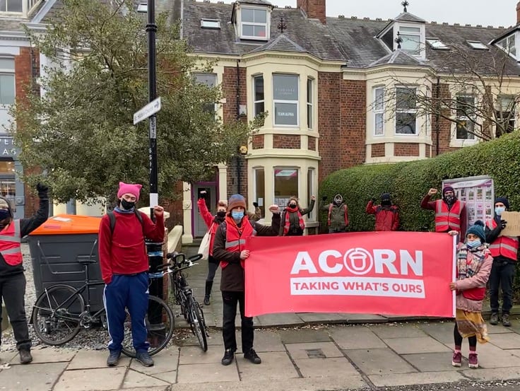 ACORN union members