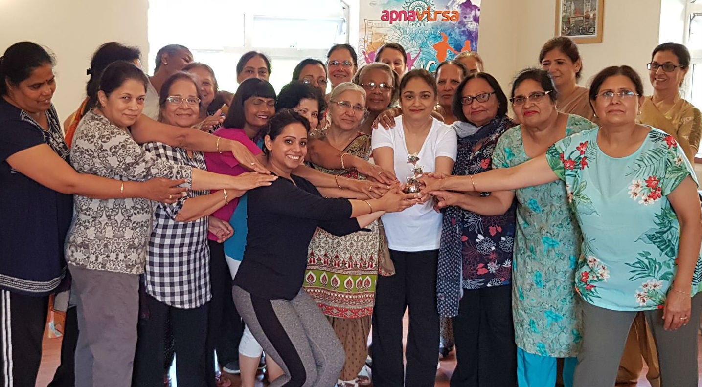 Members of Apna Virsa's Community Ambassadors of Slough project