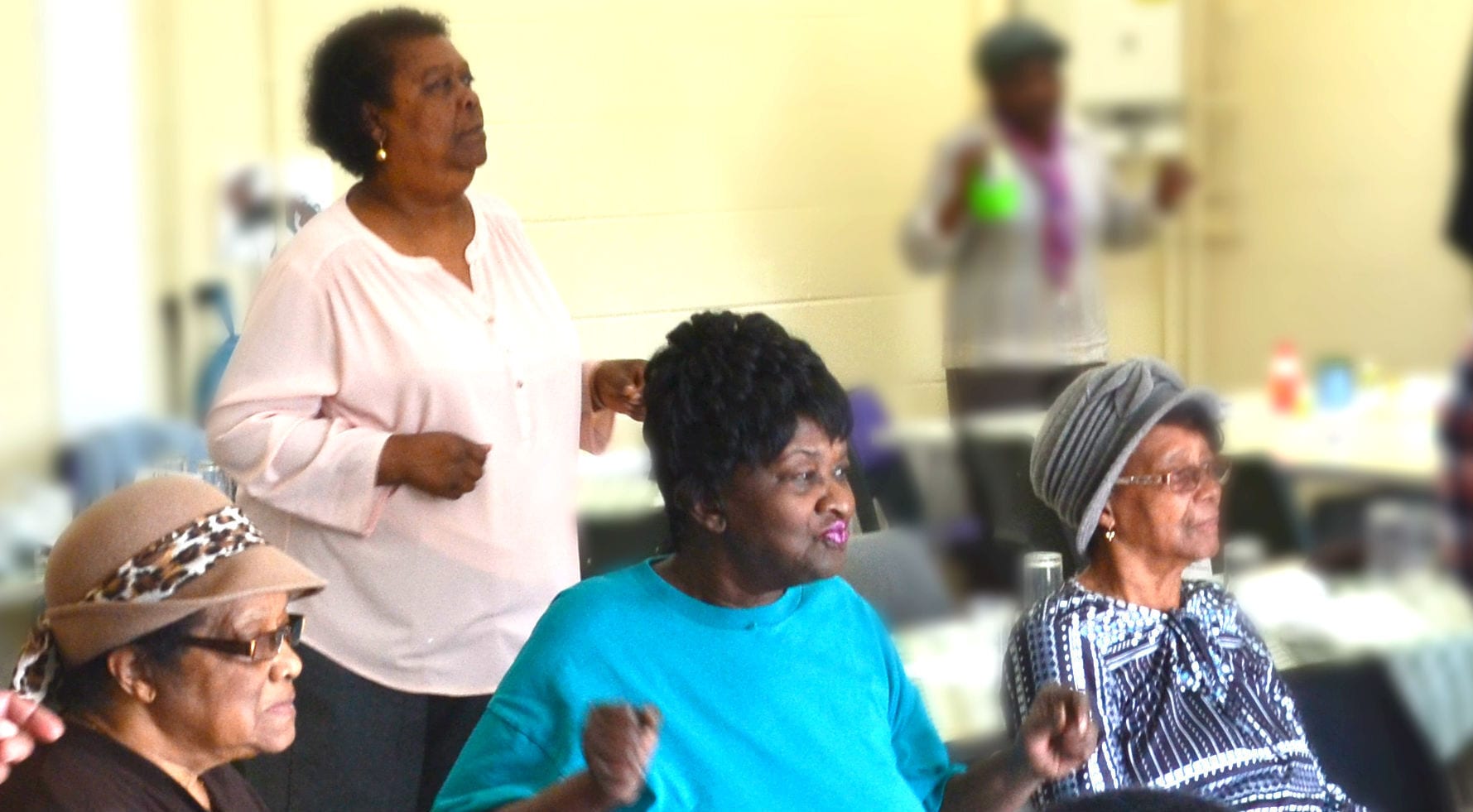 Members of Black Health Initiative's Love2Live project in Leeds
