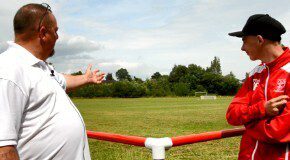 The Local Conversation project in Caia Park, Wrexham support their local football team to continue to play in their league