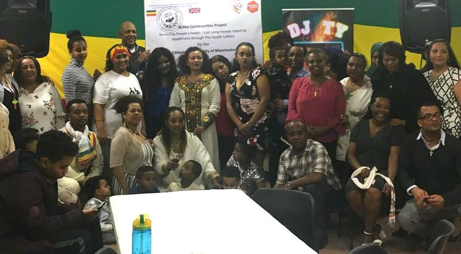Members of the Ethiopian Community Association of Greater Manchester's 'Ethiopian Family Learning Group' project