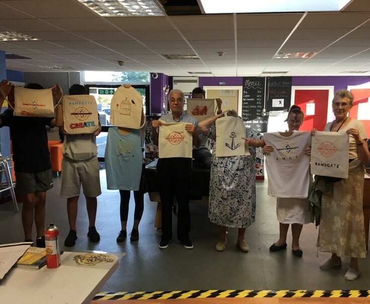 Project members from Pie Factory Music's Create Community project