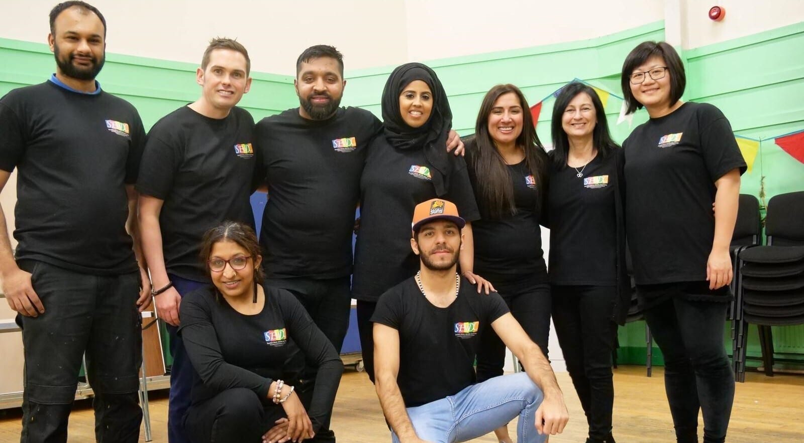 Members of the Gathering Again project, supported by the Scottish Ethnic Minority Deaf Club SCIO