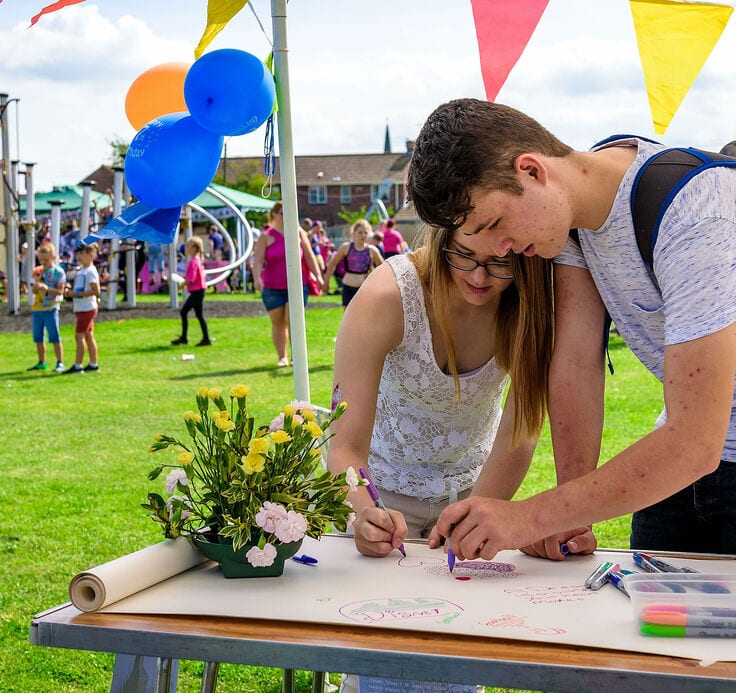 A community event organisation through the Local People project in Sydenham