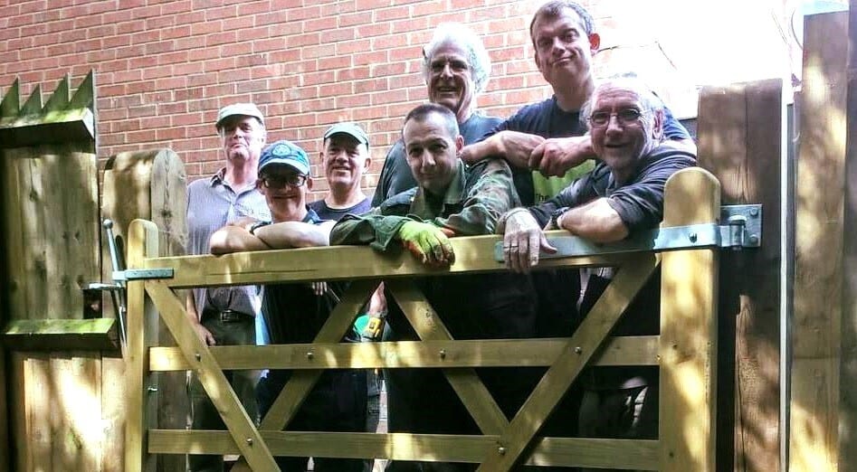 Members of the Local People project in South Wigston and Eyres Monsel in Leicester supported by The Conservation Volunteers