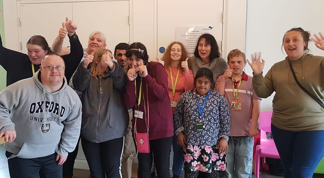 Members of Vale People First's 'Changing Perceptions, Changing Lives' project