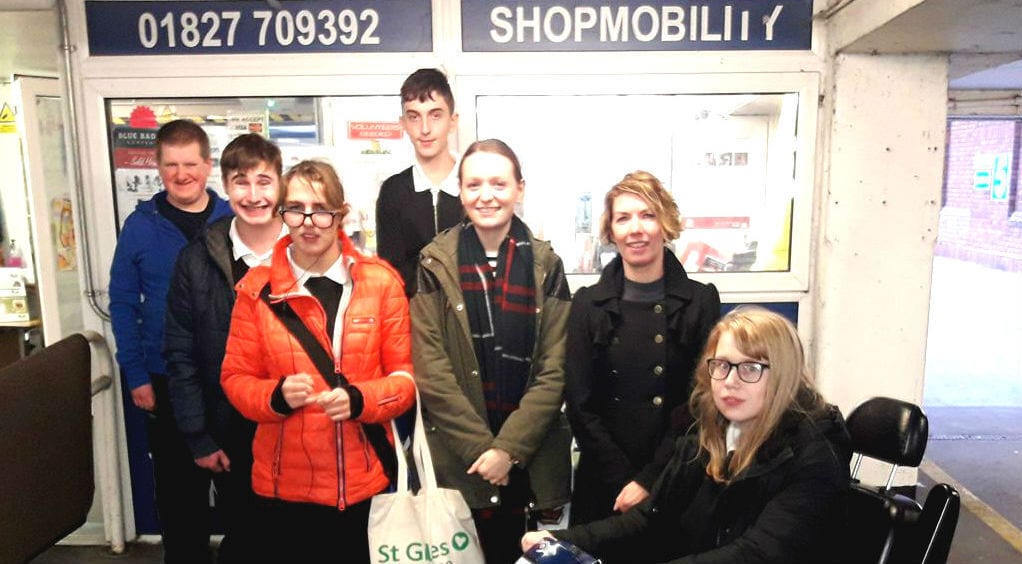 Members of Mercian Ability Partnership Organization's 'Volunteers United' project
