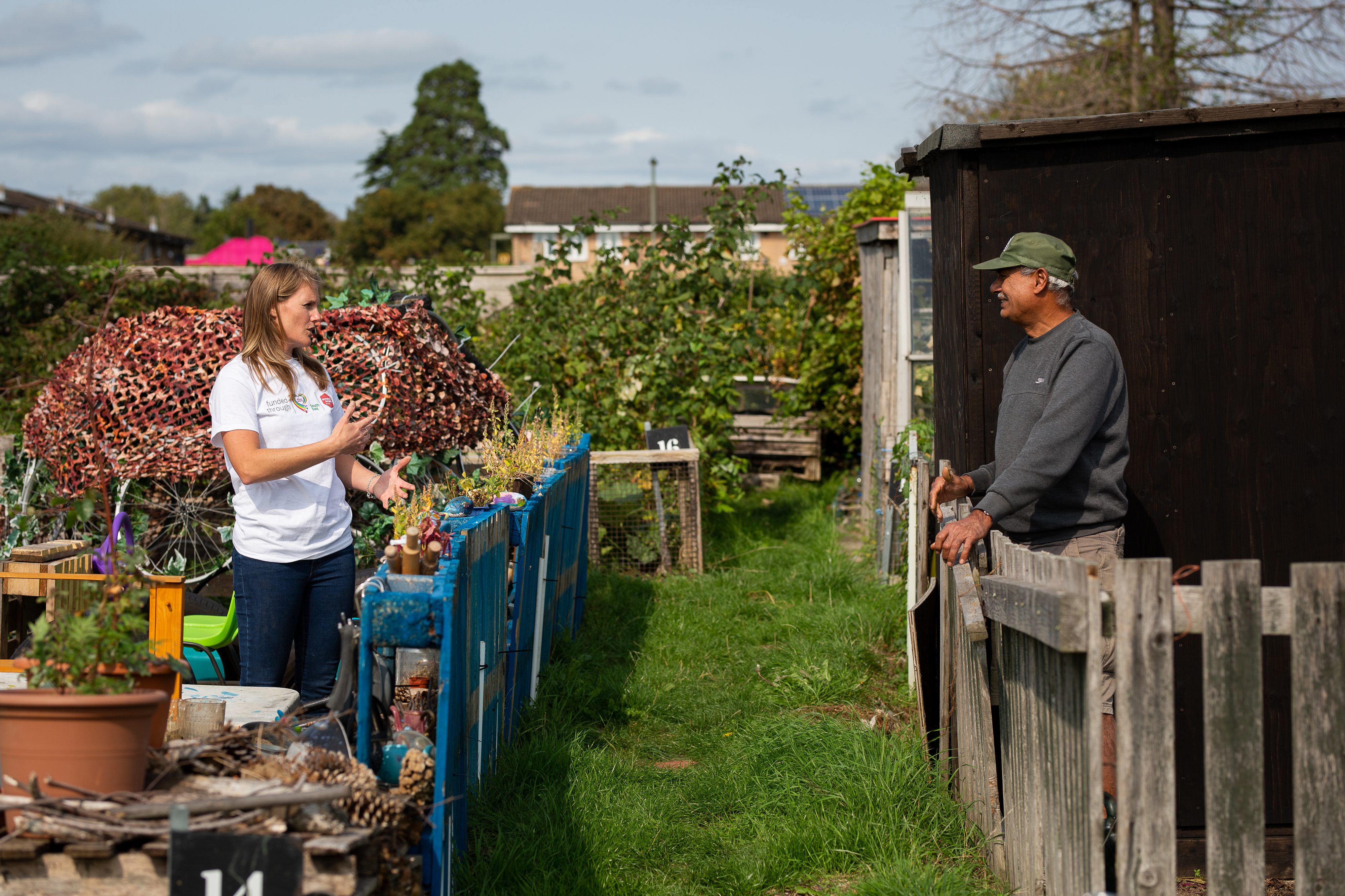 Members of the Local Conversation in Stanwell, supported by Surrey Care Trust
