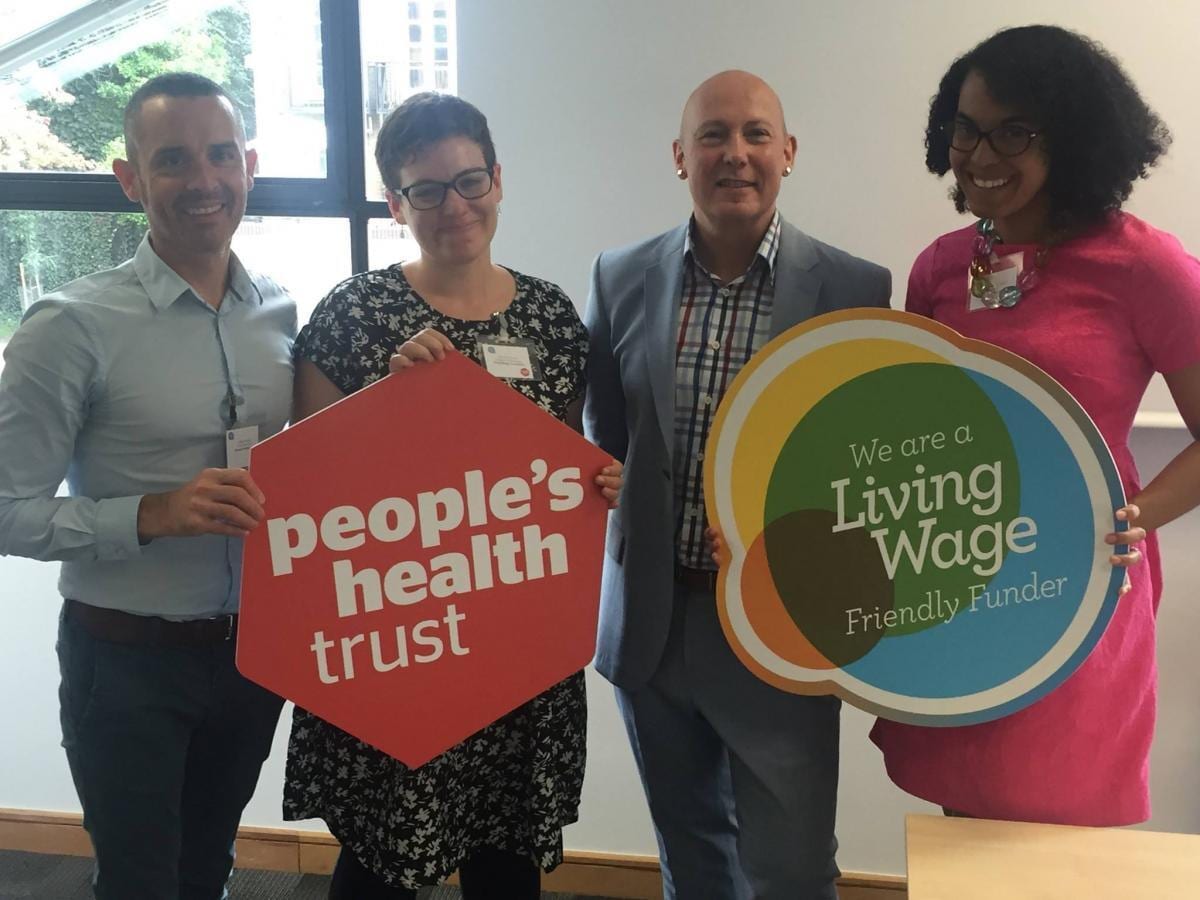 Living Wage Friendly Funder Event