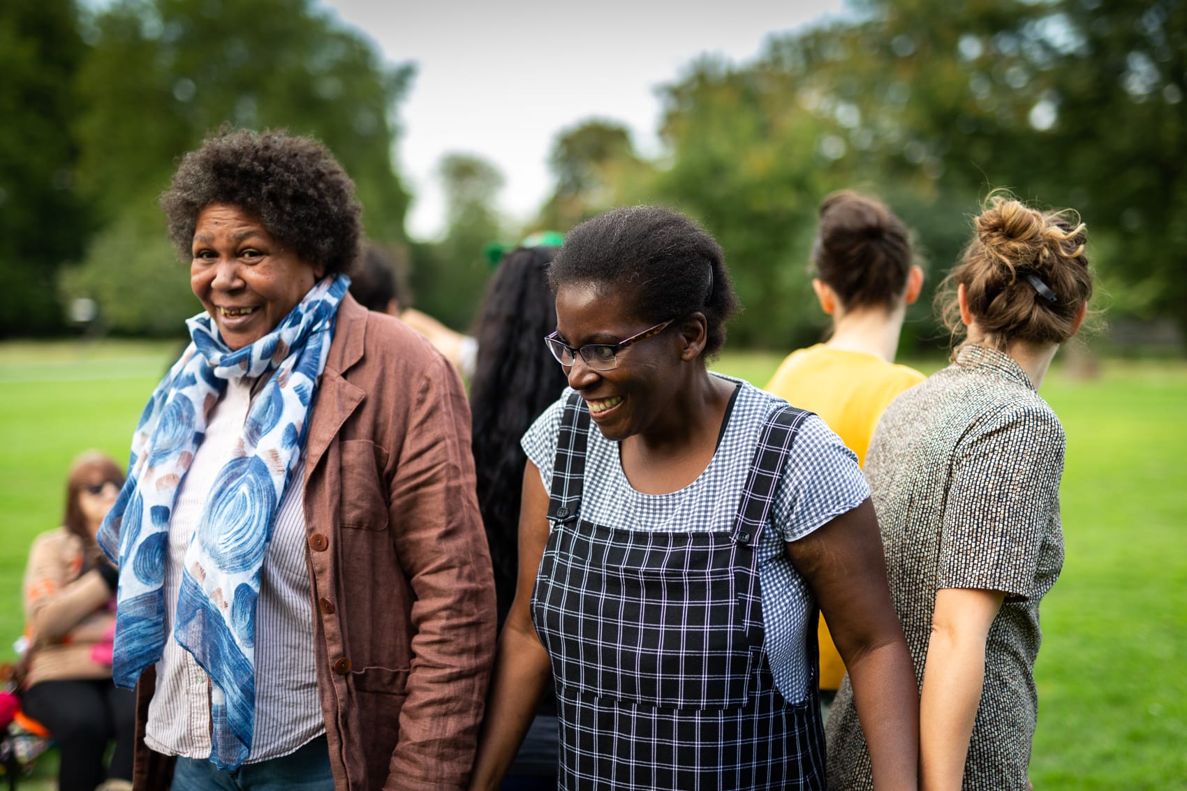 Members of Volunteer Centre Hackney's Our Place project