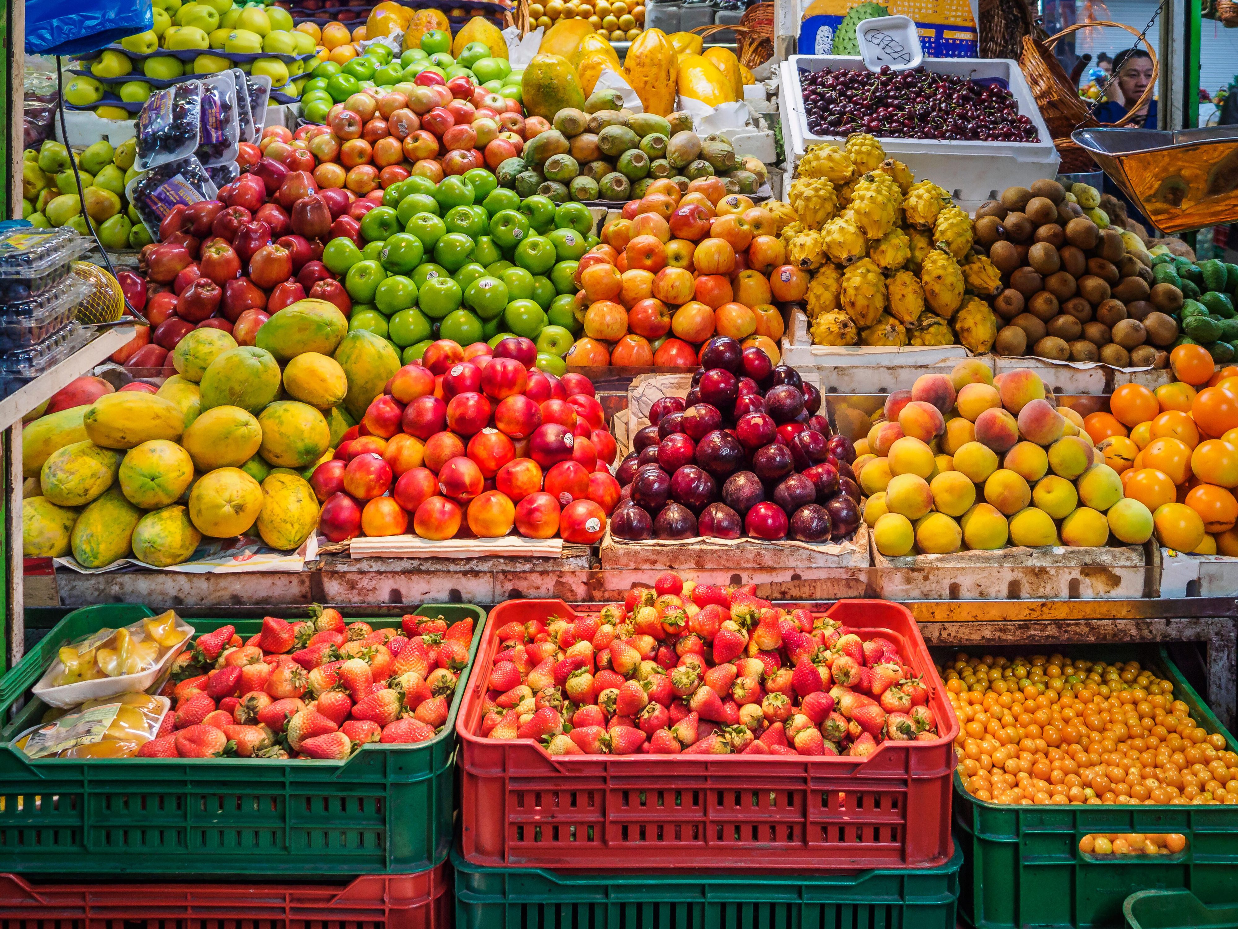 Photo of fruit at a market